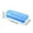 Blue, variant on Clear Pencil Case Transparent Plastic Storage Box For Stationery Organization Office Home Use Pen Bag