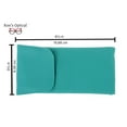 thumbnail image 2 of Eyeglass Case Top Closure, Slip In Eyeglass Case Soft Faux Leather Fits Large Glasses, Women Men, 2 of 5
