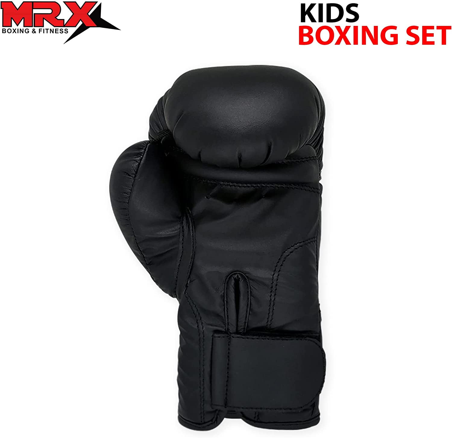 MRX Kids Boxing Training Set of Gloves for Kids 6 oz Boys Girls sparring Punching Bag Youth Junior