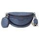 thumbnail image 2 of Bolsa De Pecho Bolso de pecho con patrón de cocodrilo, bolso de hombro con cadena y correa ancha tejida para el trabajo azul Sywqhk Para Estrenar, 2 of 2