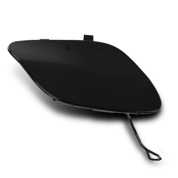 Black Front Bumper Tow Eye Hook Cover Cap Fit For 2015-2018 Mercedes Benz C63AMG W205 C300 C400