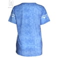 thumbnail image 5 of Gustave Women's Short Sleeve Tie Dye T-Shirts Summer Loose Casual Crew Neck Tops Ladies Printed Plus Size Tee Shirts Blouse "Blue, 3XL", 5 of 9