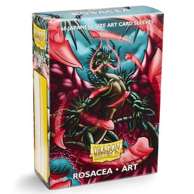 Arcane Tinmen APS ART12604 Dragon Shield Japanese Art Sleeves Rosacea Multicoloured Pack of 60