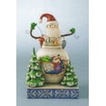 thumbnail image 1 of Jim Shore Frosty Santa Snowman Figurine, 1 of 2
