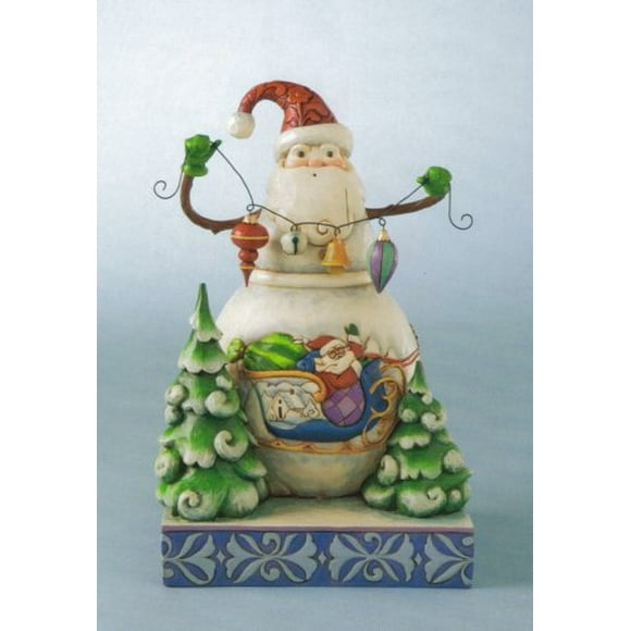 Jim Shore Frosty Santa Snowman Figurine