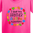 thumbnail image 4 of Inktastic I Love My Brother Autism Awareness Youth T-Shirt, 4 of 5