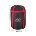 thumbnail image 2 of Unique Bargains Compression Stuff Sack, S Size Waterproof Sleeping Bag Storage Sack Black Red, 2 of 7