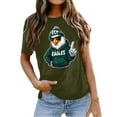 thumbnail image 1 of YDLCAFD T-Shirts pour Femmes Packs T-Shirt Col Rond Imprimé Élégant pour Femmes, 1 of 4