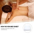 thumbnail image 2 of 10 Pcs Draps Jetables SPA Massage Salon Housse de Lit Non Tissée (Blanc), 2 of 9