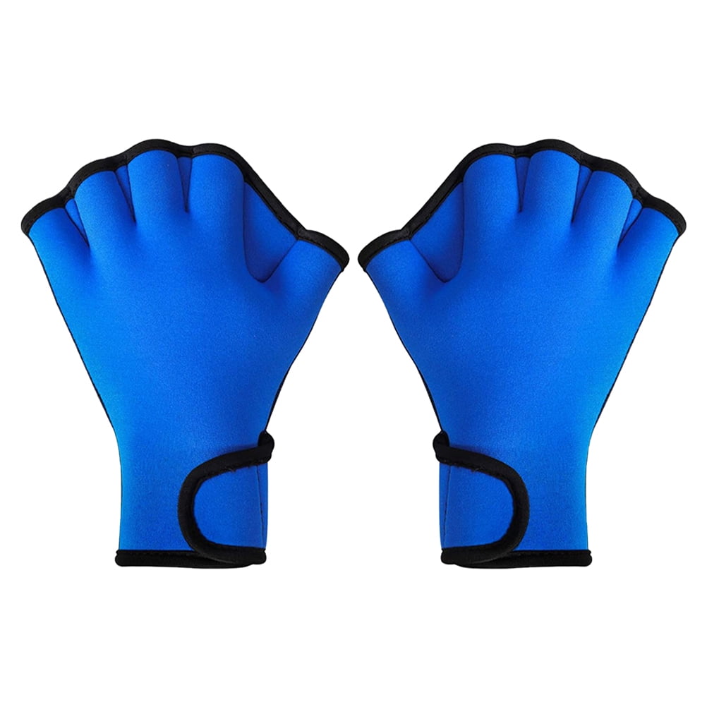 NUOLUX Swimming Water Gloves Hand Flippers Training Fins Paddle Paddles