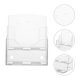 thumbnail image 4 of EeaseMX 1 soporte de exhibición transparente de acrílico de varios niveles para documentos y archivos de escritorio., 4 of 7