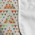 thumbnail image 4 of Abstract Microwave Oven Cover, Geometric Shapes Pattern Triangular Formations Modern Retro Design Earth Tones, Water Resistant Organizer with Pockets for Kitchen, 36" x 12", Multicolor, by Ambesonne, 4 of 4