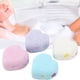 thumbnail image 3 of Bola de baño limpiadora hidratante ANGGREK 4 piezas forma de corazón poros de refinación aromaterapia, 3 of 8