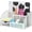 White, variant on EXERZ Wire Mesh Desk Organizer - White