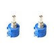 thumbnail image 1 of Potenciómetro 3590S-2-103L Resistencia ajustable multivuelta de 10 anillos (1 KOhm), 1 of 6