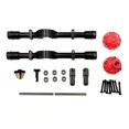 thumbnail image 1 of Cyber and Monday Deals 2023 Toys Wpl D12 1/10 Rc Metal Differential Gear Rear Axle Housing Replacement Part Set Black 14*9*5 Cm, 1 of 5