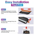 thumbnail image 4 of Toner Print , Yellow 700 Pages Toner  No Fading A4 Paper 5% Coverage Great Replacement Safe  For 150nw For 179fwg, 4 of 8