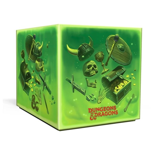 Dungeons & Dragons Gelatinous Cube Board Set (Dungeons & Dragons): 4 Foldable and Double-Sided Dry-Erase Boards in a Keepsake Box, (Hardcover)