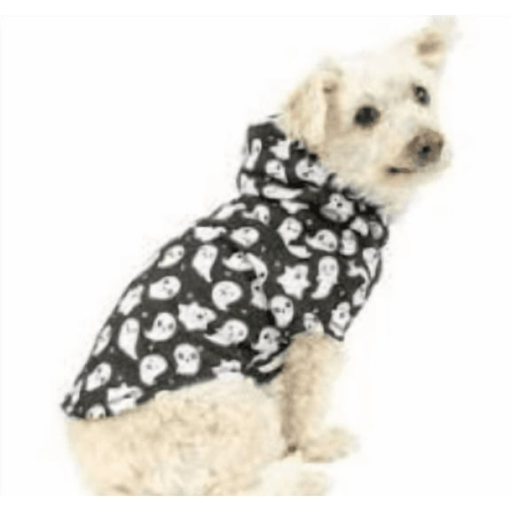 PartyDog Dog Hoodie Ghosts (Size Medium)