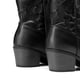thumbnail image 3 of Bota DREAM PAIRS Vaquera Western Bordada Tobillo Talla 11, 3 of 7