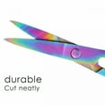 thumbnail image 7 of EXLEAF 2026 New Colorful Stainless Steel Eyebrow Scissors Professional Nail Scissors-Premium Small Scissors for Nose Hair,Mustache,Beard and Manicure Nose Hair Trim, 7 of 7