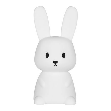 

Clap Control Bedside Cute USB Rechargeable For Kids LED Night Light Rabbit Shape