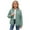 A01-Green, variant on Jinhomg Kids Girls Quilted Barn Jackets Trendy Lapel Neck Bomber Coats Lightweight Button Down Puffer Jacket Winter Outerwear Coats