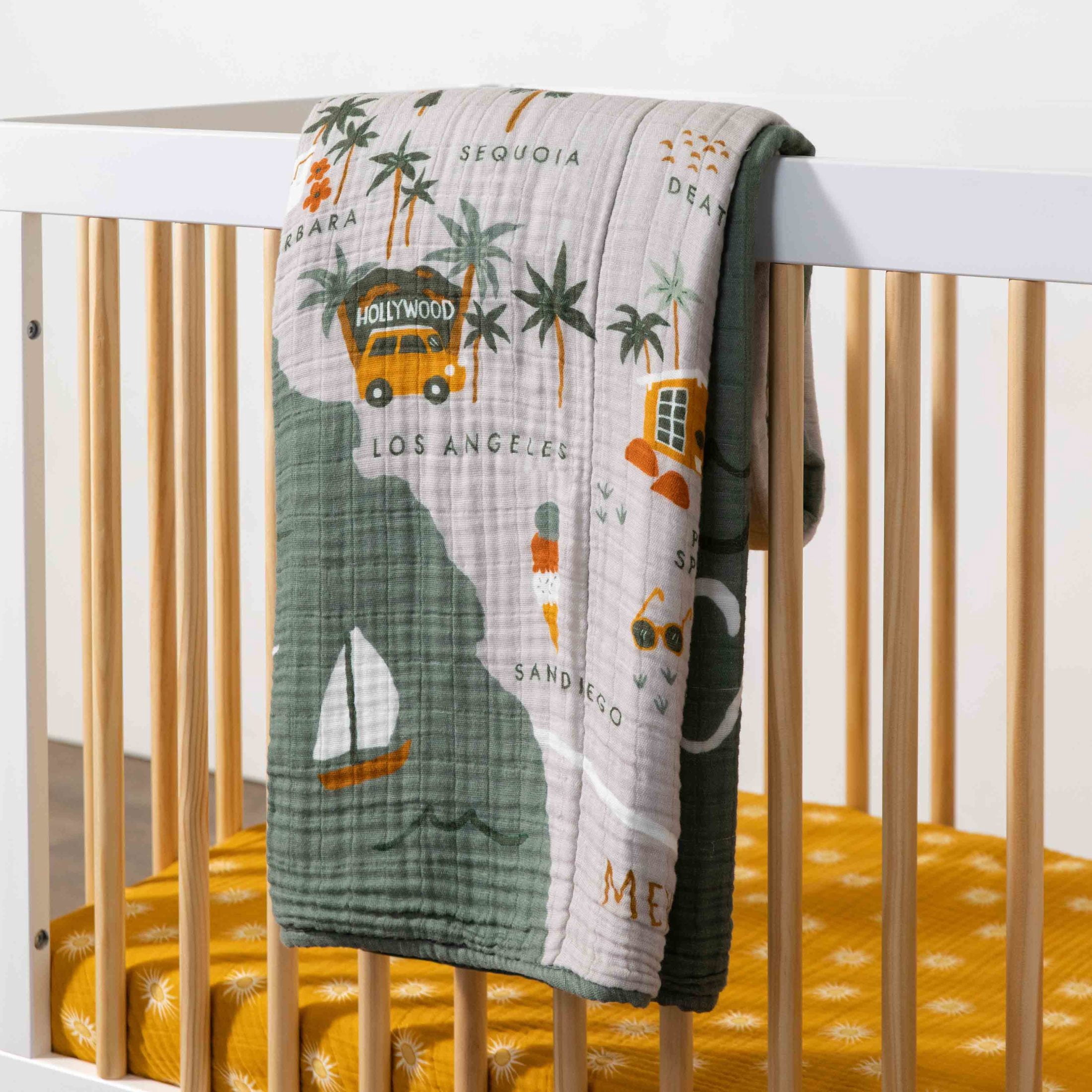 Babyletto Quilt in 3-Layer GOTS Certified Organic Muslin Cotton