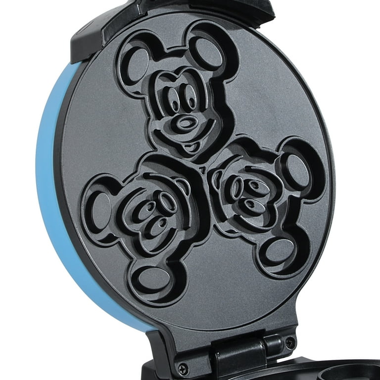 Disney Mickey Mouse Double Flip Waffle Maker Stainless Steel