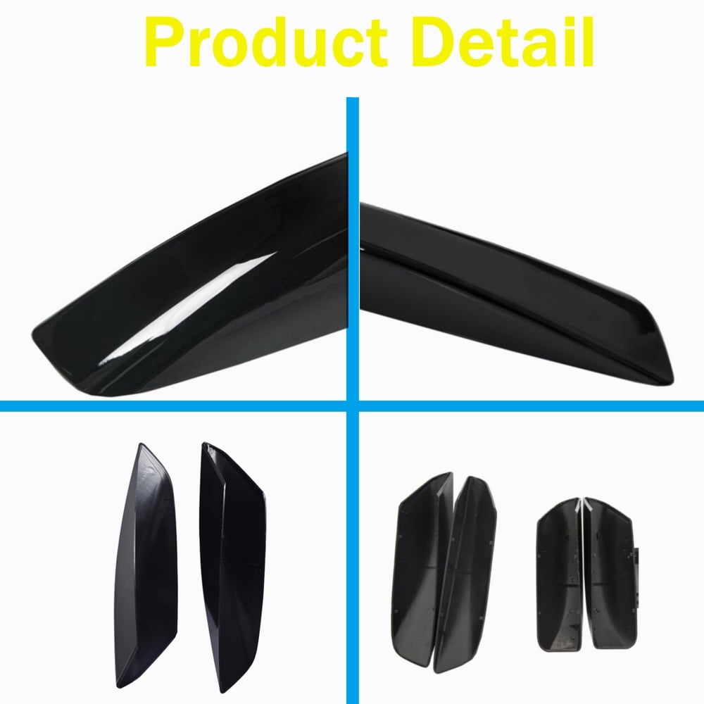 LABLT 4Pcs Roof Rack Rail Cover Fit for 2003-2009 Toyota 4Runner N210 Black