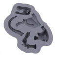 thumbnail image 4 of 1Pc Dinosaur Silicone Mold Dino Bones Fossil Skeleton Kids Funny Mould DIY Baking Tool For Candy Gummy Halloween Christmas, 4 of 11
