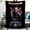 Color 3, variant on Jbralid Fashion Halloween Horror Movie Film Character Throw Blanket, Flannel Blankets and Throws for Better Relaxing, Supe Soft Air Condition Blanket 40x50 in