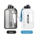 thumbnail image 2 of Jarra de agua de gran capacidad Botella de agua de boca ancha a prueba de fugas con marcador de tiempo TFixol  Botella, 2 of 7