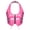 Pink, variant on Women PVC Wet Look Leather Bustier Corset Bra Top Halter Neck Cropped Vest Zipper Crop Top Clubwear Pink L