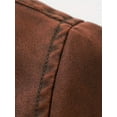 thumbnail image 2 of Warm Fleece Bomber Jacket, Men's Casual Lapel Button Up Jacket Coat For Fall Winter, 2 of 5