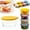 D, variant on HANDIED Glass Bowls With Airtight Lids Leak Proof 8oz Stackable Custard Cups For Food Prep Sauces Dips Candy Dessert Microwave Safe Dishwasher Safe Storage Containers