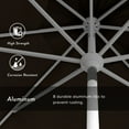 thumbnail image 3 of California Umbrella 11' Patio Umbrella in Cocoa, 3 of 5