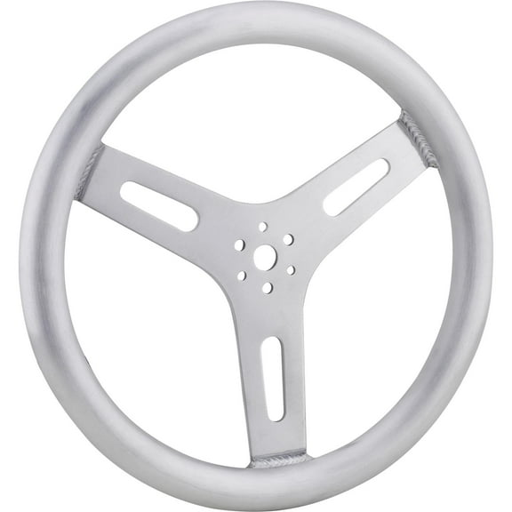 15" Pro-Grip Aluminum Steering Wheel, Flat