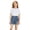 Blue, variant on Huanglei Girls Denim Shorts With Heart Details For Tween Summers Casual Distressed And Stylish Hot Shorts ,Girls Denim Shorts /Size 9-10 Years(Blue)