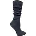 thumbnail image 4 of Yacht & Smith 120 Pack Womens Cotton Slouch Socks, Womens Knee High Boot Socks, Size 9-11 (Black), 4 of 6