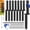 8, variant on Heavy Duty Fence Post Anchor Ground Stakes, 2Pcs Fence Post Repair Kit, Robust Quick-Fix Wood Support for Broken/Leaning/Tilted/Degraded Wood, Includes Gloves & Installation Instructions – Easy to In