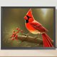 thumbnail image 1 of Cuadros Decorativos 5D bricolaje taladro redondo completo diamante pintura Cardinal Kit decoración del hogar artesanía(3) Wdftyju embutido en tela, 1 of 1
