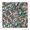 Green Brown Camo, variant on Pink Black Camo Tiger Stripes Pattern Square Fitted Tablecloth with Elastic Edge,Square Table Cover,Washable Elastic Table Cover for Home Kitchen Party Decor 34"x34"