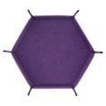 thumbnail image 1 of Ruifaya Bandeja portátil para dados con forma de hexágono plegable, caja de almacenamiento para dadosθÆ, 1 of 6