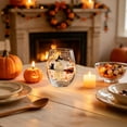 thumbnail image 3 of Halloween Style Drinking Glass Tumbler with 2D Printed Exterior Stemless Cup for Home Bar Kitchen Party Decor, 3 of 8