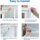 thumbnail image 2 of Fly Screens For Windows, 2pcs Universal Window Net (1.52m), Adjustable Window Screen, Invisible Mosquito Net For Windows(with Selfadhesive Tapes And P, 2 of 5