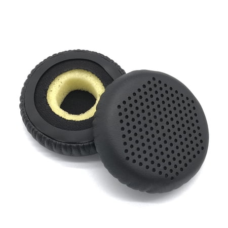 2PCS Headphones Ear Pads Cushion Foam Cover Replacement Compatible for JABRA Evolve 20 20se 30 30II 40 65, Headsets Leather Earpads Ear Cups Cushions Covers (Sold without manufacturer warranty)