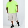 thumbnail image 4 of Real Essentials 3 Pack: Men’s Big & Tall Tech Stretch Long-Sleeve & Short-Sleeve Dry-Fit T-Shirt (3XT-5XT), 4 of 5