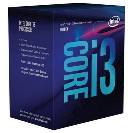 Intel Core i3-8300 3.7GHz Quad Core LGA1151 300 Series 62W Desktop Processor -