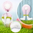 thumbnail image 1 of Corona de decoración del árbol de Pascua | Decoración de primavera con temática de conejos | Adorno colgante para el hogar y el jardín | Elegante diseño floral | 57x29x15cm | Fibra de poliéster |, 1 of 3